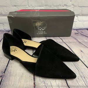 Vince Camuto Women's Black Loafers Shoes